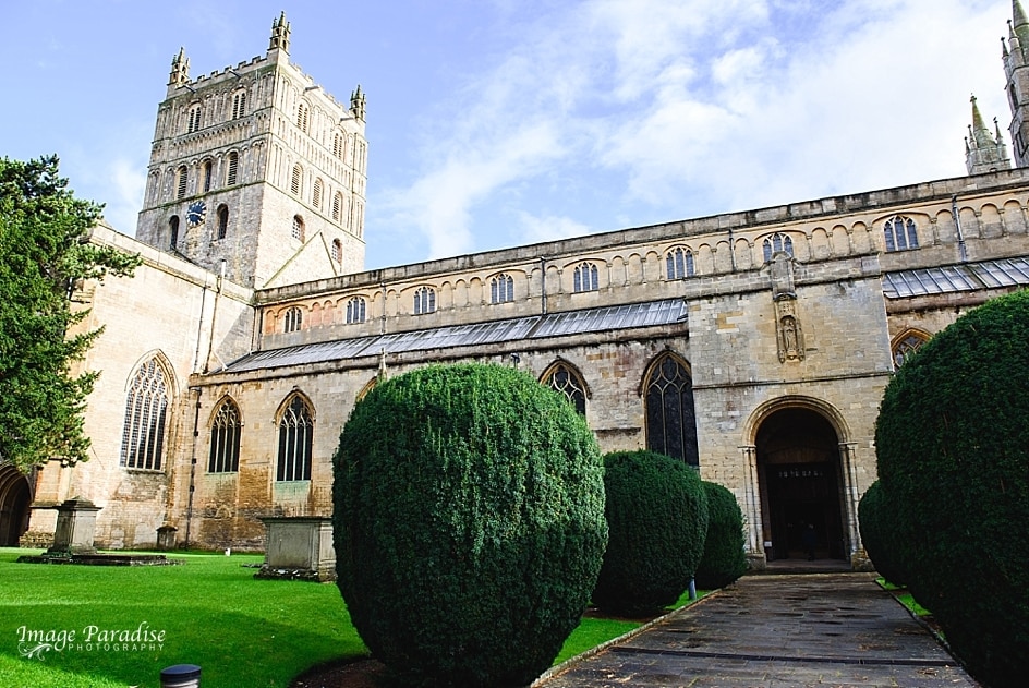 Building & grounds of Tewkesbury Abbey
