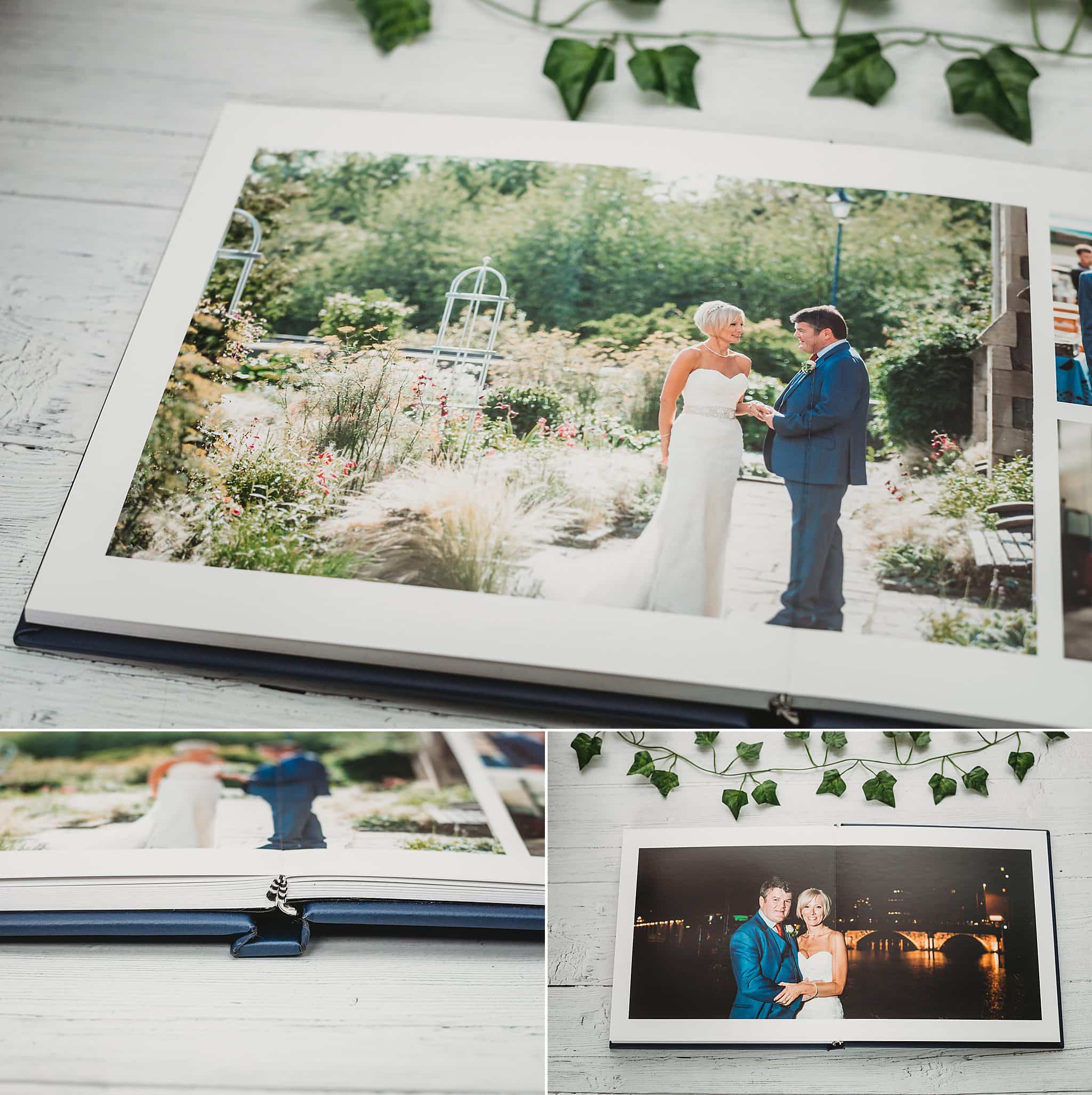 Wedding Albums 2 Collage of wedding album pages